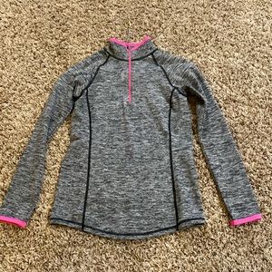 Reebok Girls Long Sleeve Warm-up Pullover  Size L (12-14)